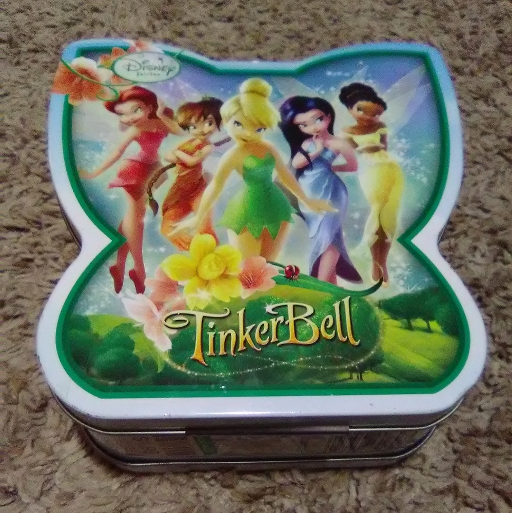 Tinkerbell tin metal box 📦